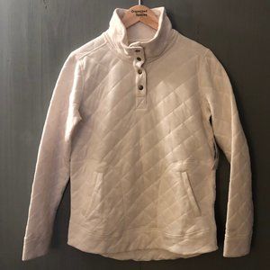 Marmot Cream Quilted Sweatshirt